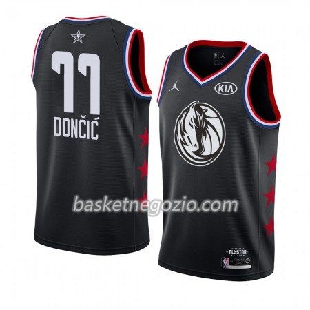 Canotte Uomo Dallas Mavericks Luka Doncic 77 2019 All-Star Jordan Brand Nero Swingman